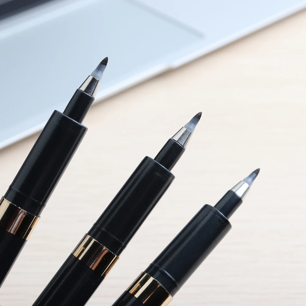 GENKKY Calligraphy Pen Hand Lettering Pens Brush Markers for Writing Drawing Black Ink Art Marker | Канцтовары для офиса и