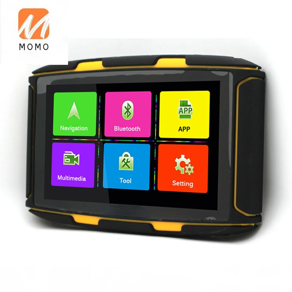 

Newest waterproof gps navigator with Android system motorcycle gps speedometer