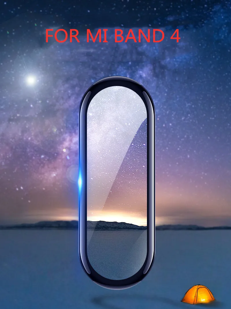 5 шт. Защитная пленка для Mi Band 4 3 Взрывозащищенная/устойчивая к царапинам защита