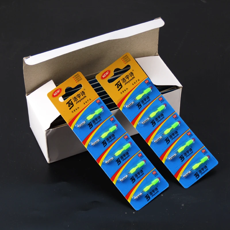 Зеленый электронный рыболовный поплавок 20 шт. светодиодный Электронный