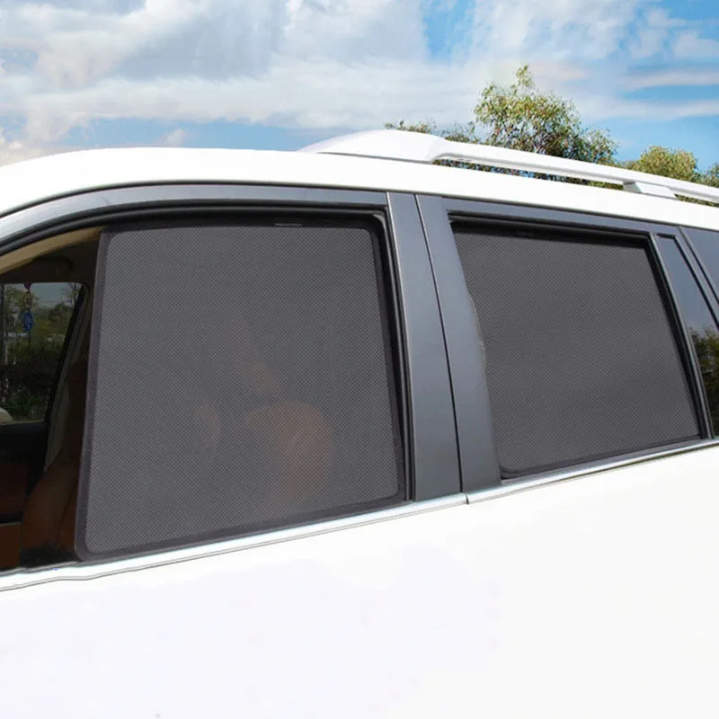 

Magnetic Car Sun Shade UV Protection Car Curtain Sunshade Side Window Mesh Sun Visor For Mazda Axela 3 5 CX-3 Auto Accessories