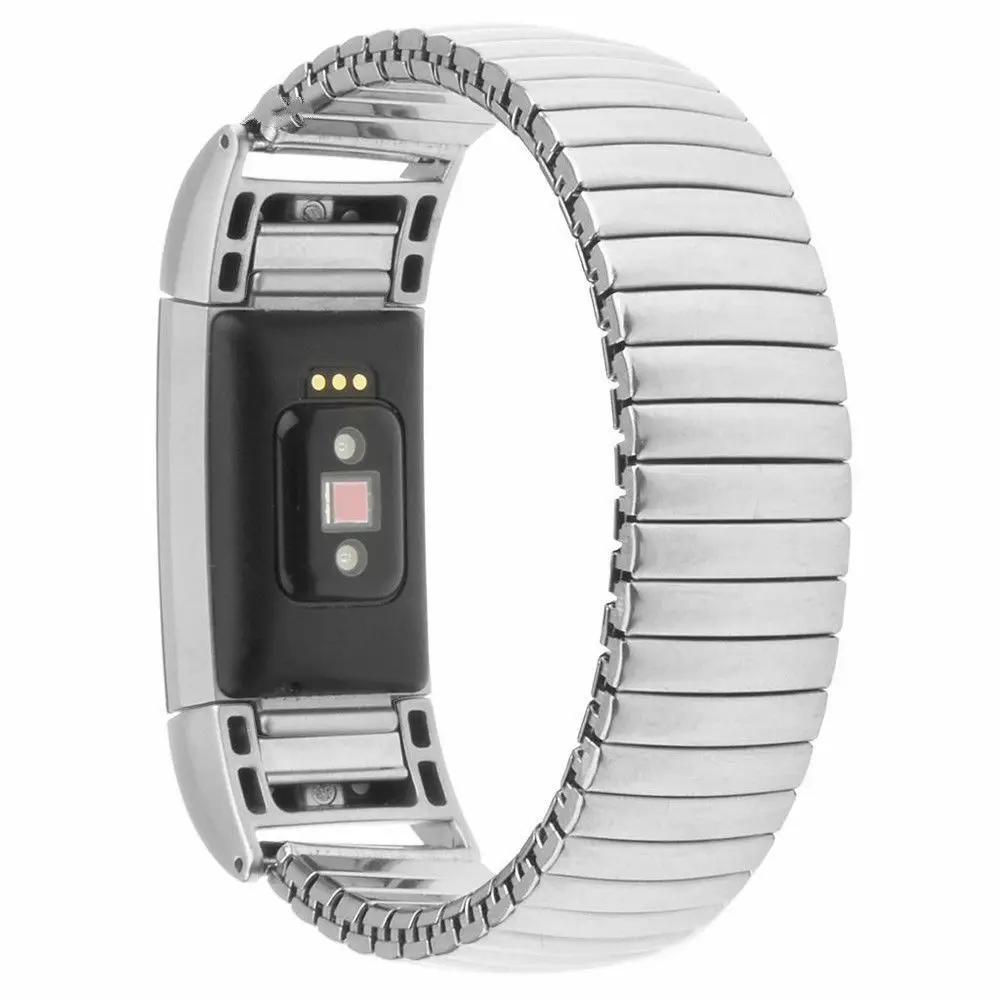 

Bracelet Strap Elastic Band Stainless Steel Watchband For Fitbit Charge 2