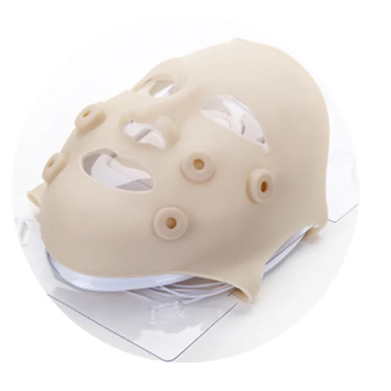 

Photon Therapy Soft Gel Mask Electric Vibration Lift Face Massager With Controller Skin Rejuvenation Led Light Therapy Machine