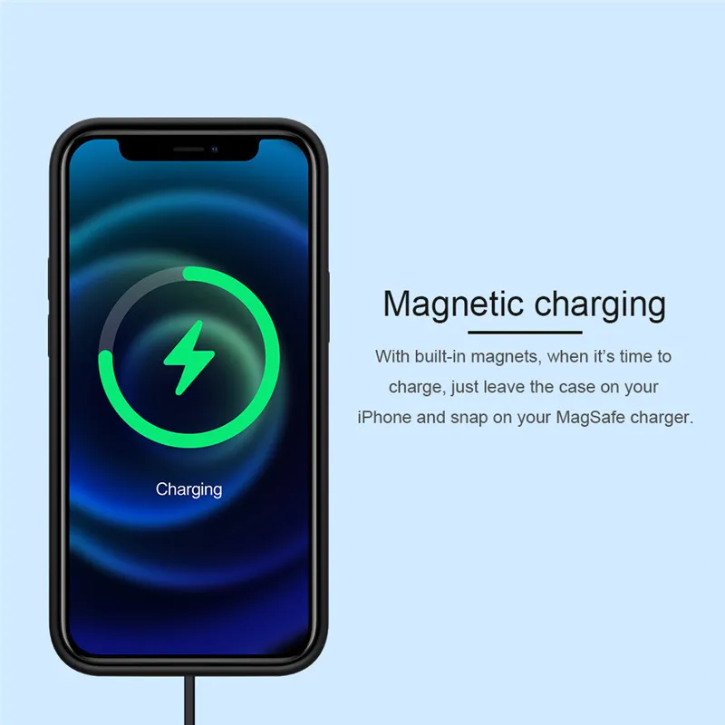 

Case For iPhone 12 Pro Max Cover Official Liquid Silicone Cases For iPhone 12 Pro Magneticonly case