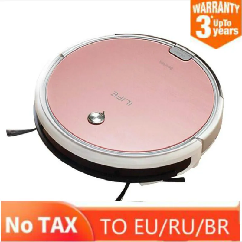 

ILIFE X620 Robot Vacuum Cleaner Sweep and Wet Mopping Disinfection For Hard Floors&Carpet Run 120mins Automatically Charge