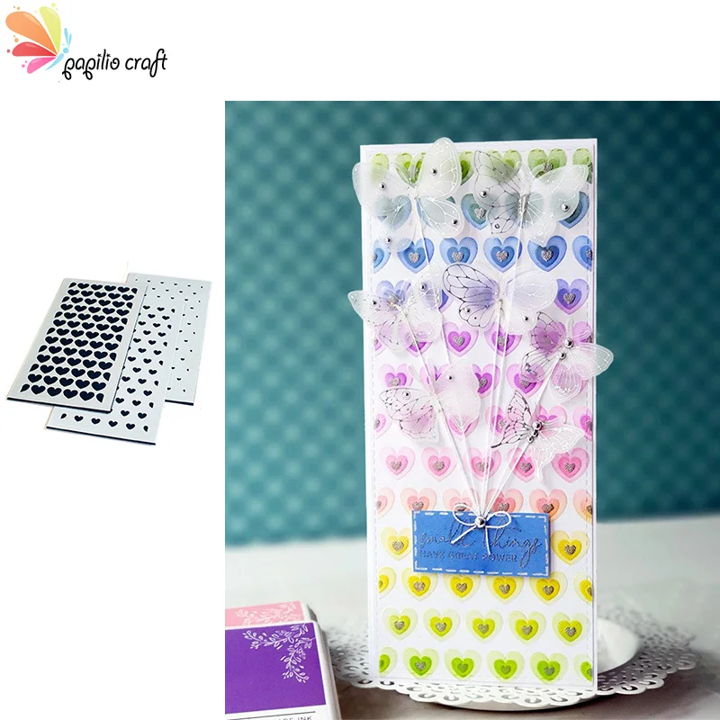 

Love Layering Stencil For Card Making New Arrival Diy Layering Stencils Wall Painting Scrapbook Coloring Embossing Decorative