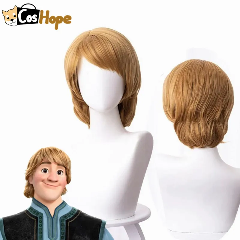 Парик для косплея Кристофа мужчин термостойкие синтетические короткие волосы 35