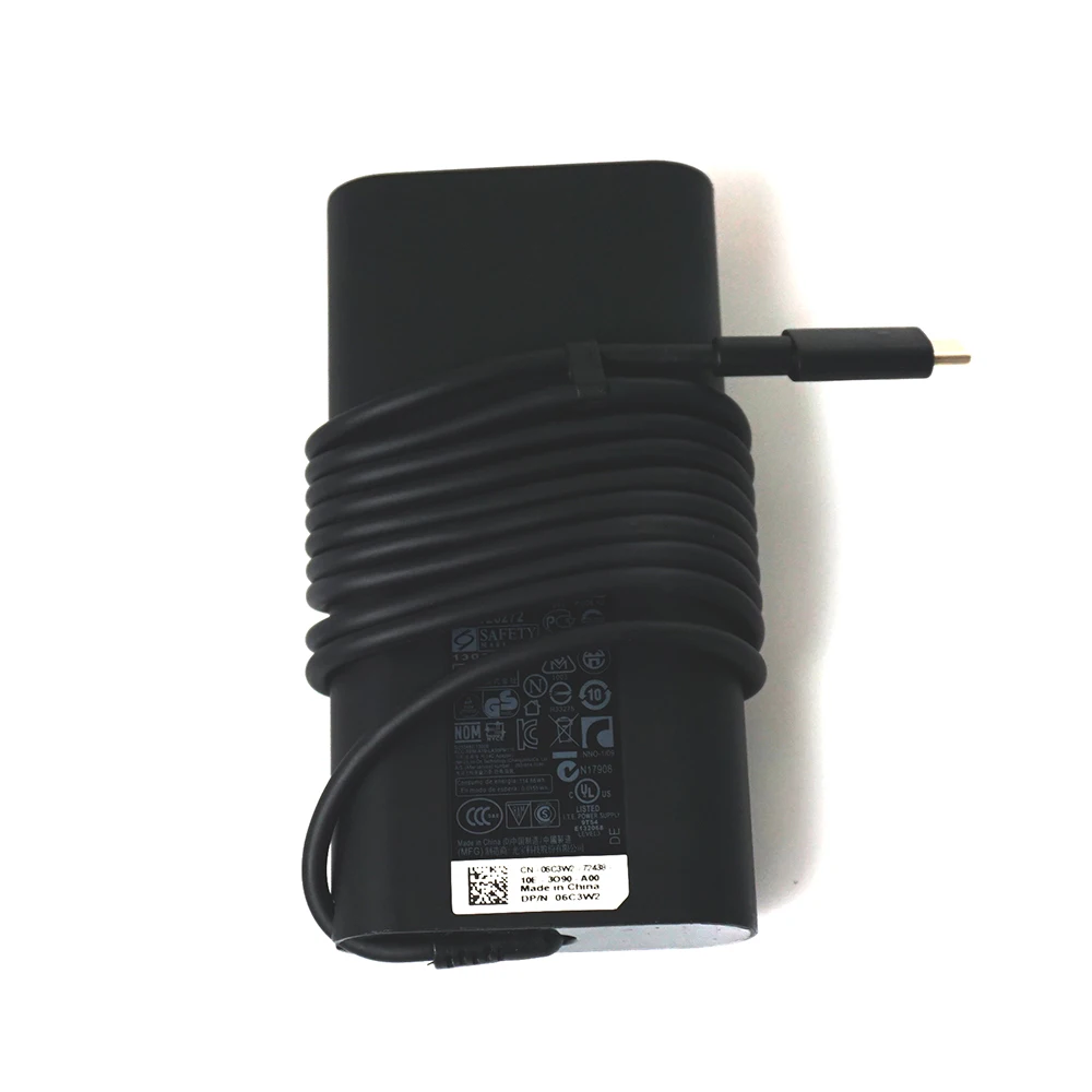 Новый 20V 4.5A 90W Тип USB C Мощность адаптер переменного тока Зарядное устройство для