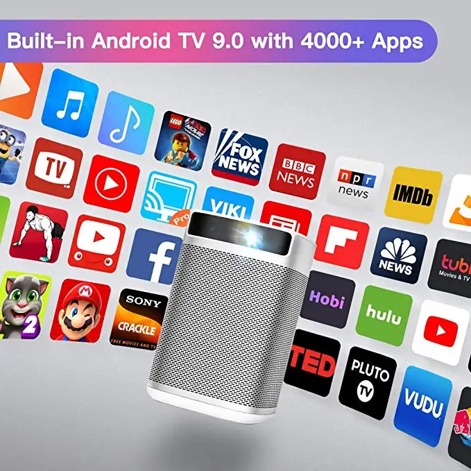 XGIMI Mogo умный портативный проектор Android 9 0 Мини с батареей 10400 мАч Full HD DLP проектор| |