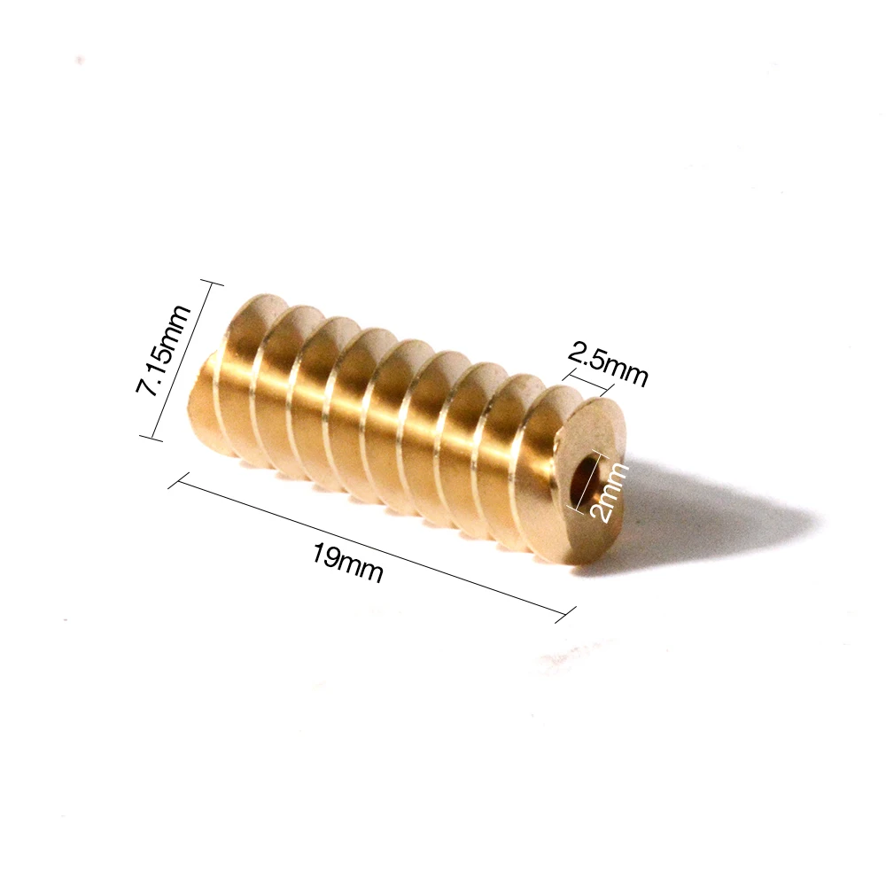 

19*7.1*2mm copper worm gear for Mercedes benz central door lock motor