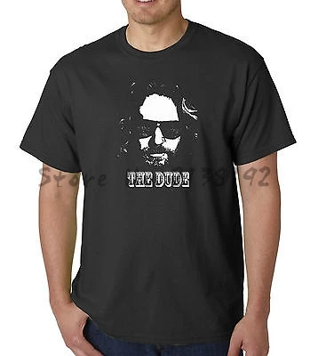 Футболка THE BIG LEBOWSKI в стиле культовой фильмы с принтом на экране мужские футболки