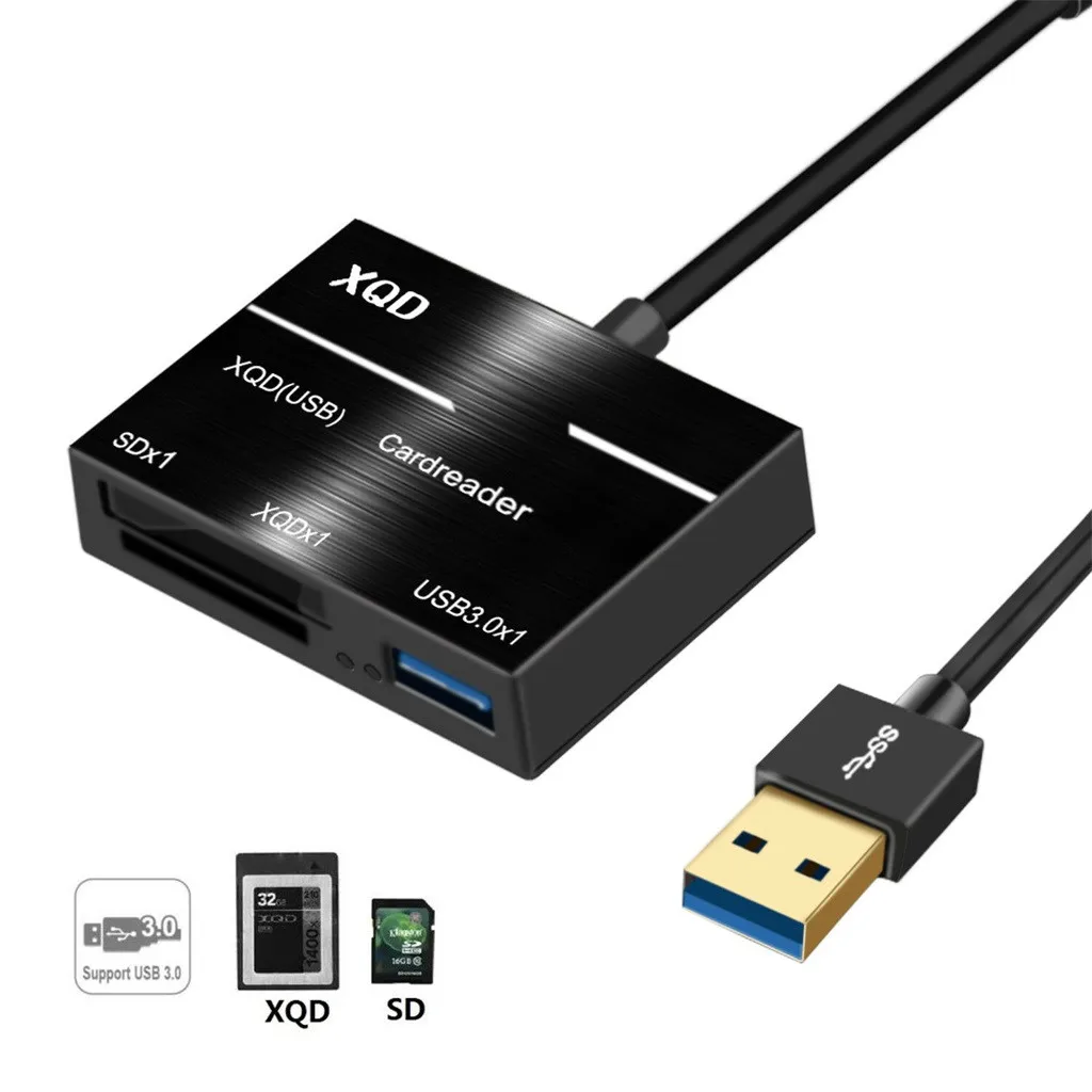 Камера XQD SD кардридер USB 3 0 концентратор адаптер для Sony Nikon Canon|Компьютерные кабели