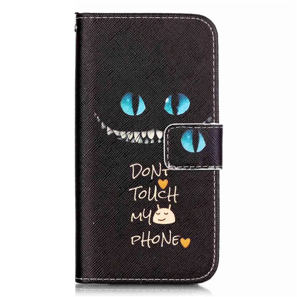 Blue Eyes Роскошный чехол для iPhone 7, 8, 6, 6S Plus, 5, 5S, SE, 5C, 4, 4S, 6 Plus, 7 Plus, 8 Plus, Fundas, Магнитный флип-чехол, кожаный кошелек, чехол s D03E - Цвет: Blue Eyes