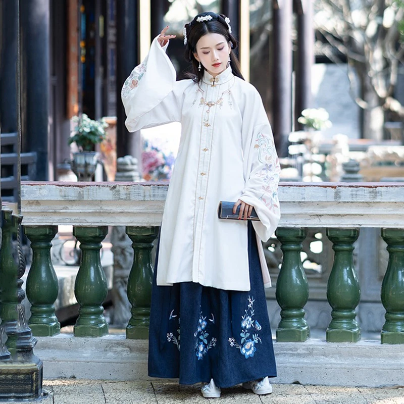 Классический танцевальный костюм Hanfu Женская традиционная праздничная одежда