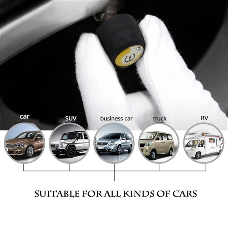 2/4 TPMS внешние датчики датчик давления в шинах мотоцикла и автомобиля система