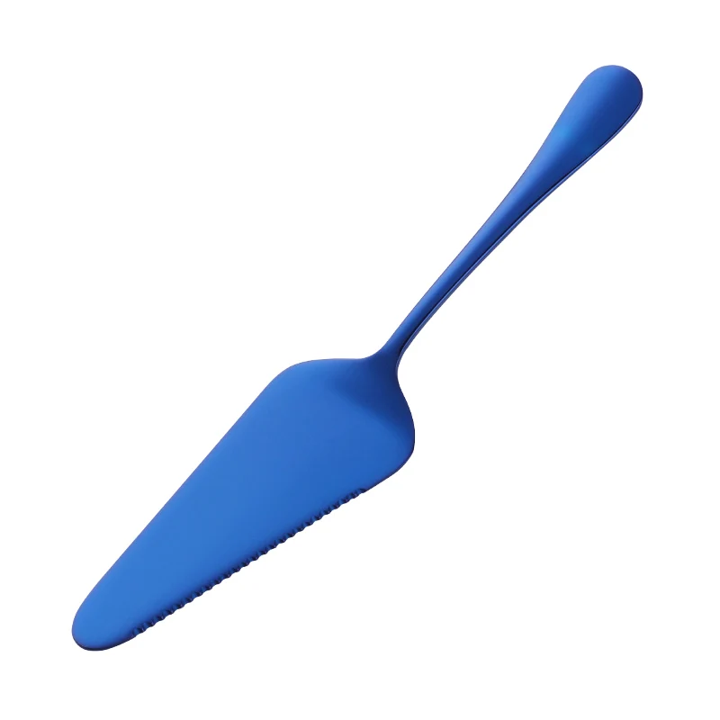 Blue 2pcs 2 шт. розовый золотой нож для выпечки скребок Выпекать черный нож для хлеба лопатка для торта свадебный торт украшения набор ножей - Цвет: Blue 2pcs
