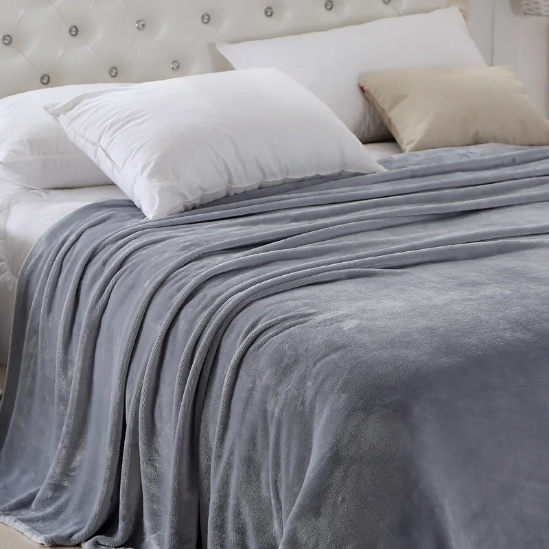 100cmX140cm мягкое теплое Клетчатое одеяло для кровати большие сетчатые фланелевые