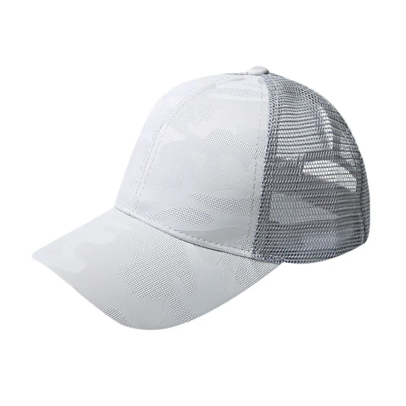 Бейсболка зимняя Gorra Goku блеск качественный конский хвост бейсболки женские грязные Bun Snapback летние сетчатые шляпы регулируемые повседневные спортивные модные кепки шляпа - Цвет: 4