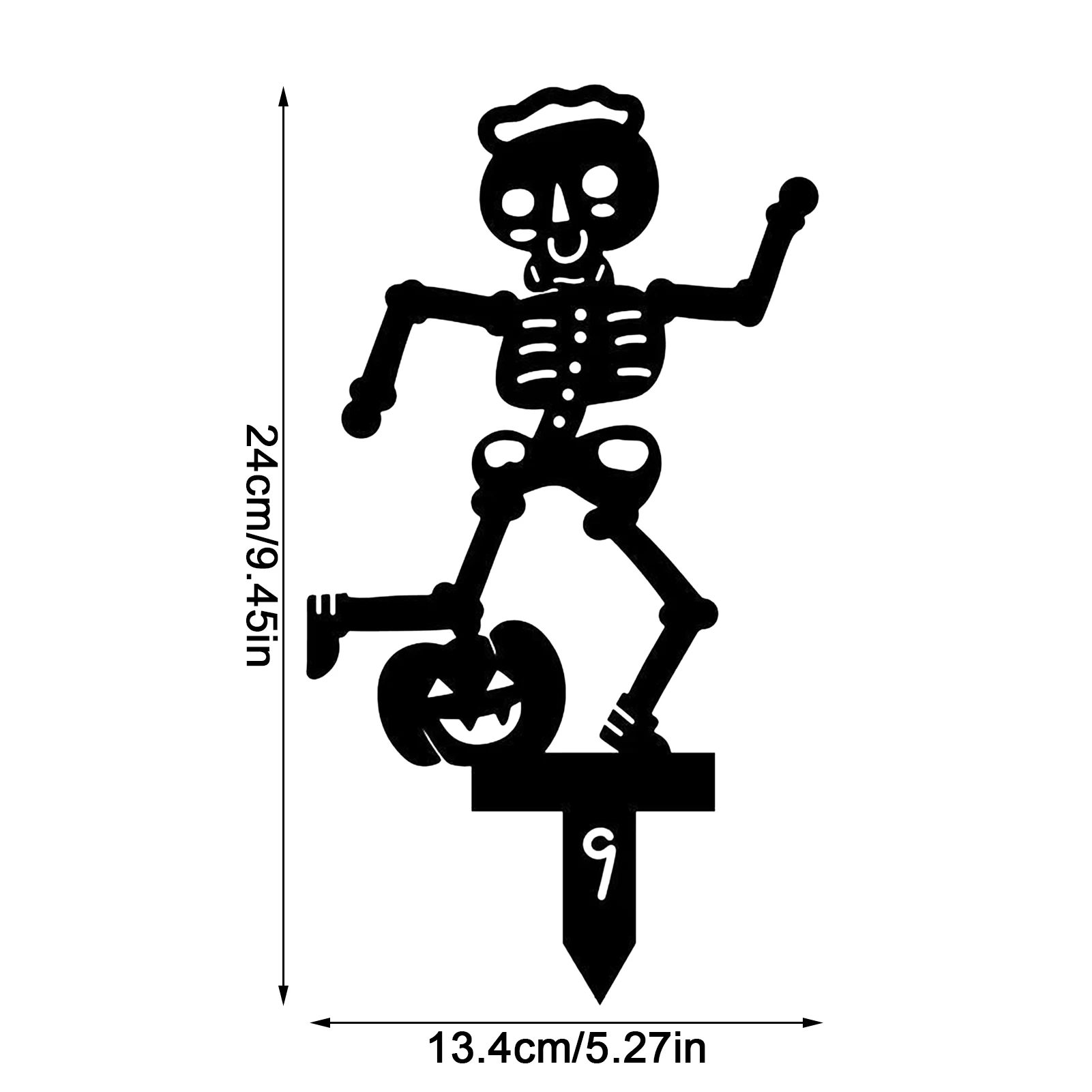 

Skull Head Yard Art Gardening Ornaments Outdoor Garden Backyard Lawn Family Yard Decor Gift Easter Decoration