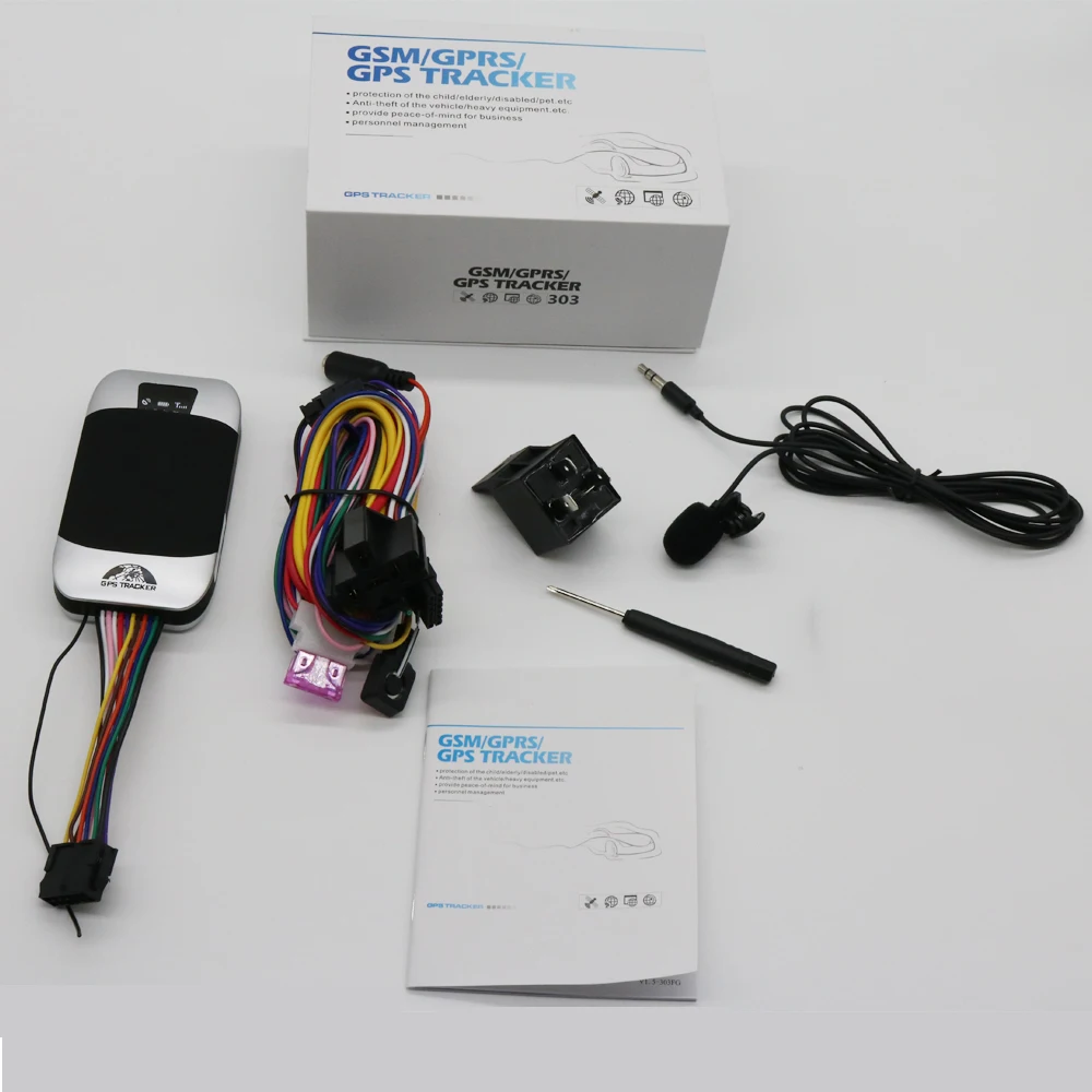 3G TK303F GPS трекер Автомобильный отключающий масляный локатор водонепроницаемый