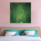 Подсолнух Густава Климта, 1907  картина маслом на холсте, знаменитая картина-постер, Настенный декор, украшение для интерьера дома