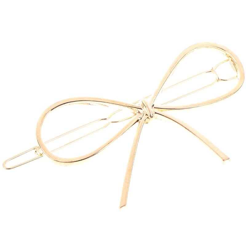 Новинка 1 шт. старинные шпильки с металлическим бантом заколки для волос девочек