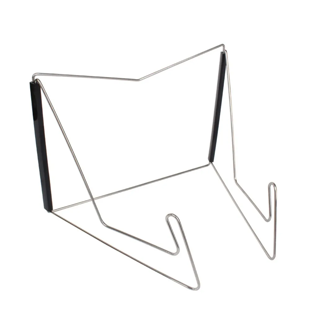 

Portable Table Books Holder Folding Adjustable Music Stands Musician Helper Metal Bookends Reading Book Fixed Stand Holder Base