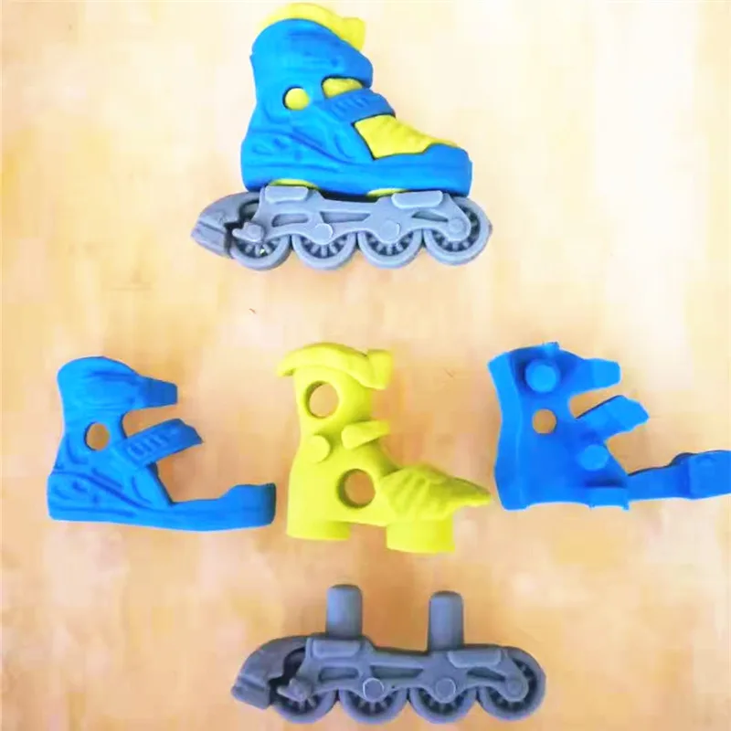 Ластик в форме роликовых коньков аксессуары для катания подарок детей