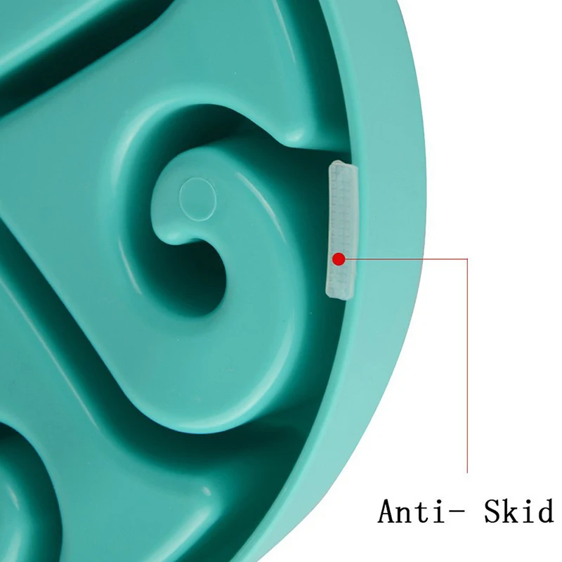 

2020 Portable Pet Dog Feeding Food Bowls Pet Puzzle Slow Food Bowls Slow Food Anti-Choking Feeder Dog Bowl