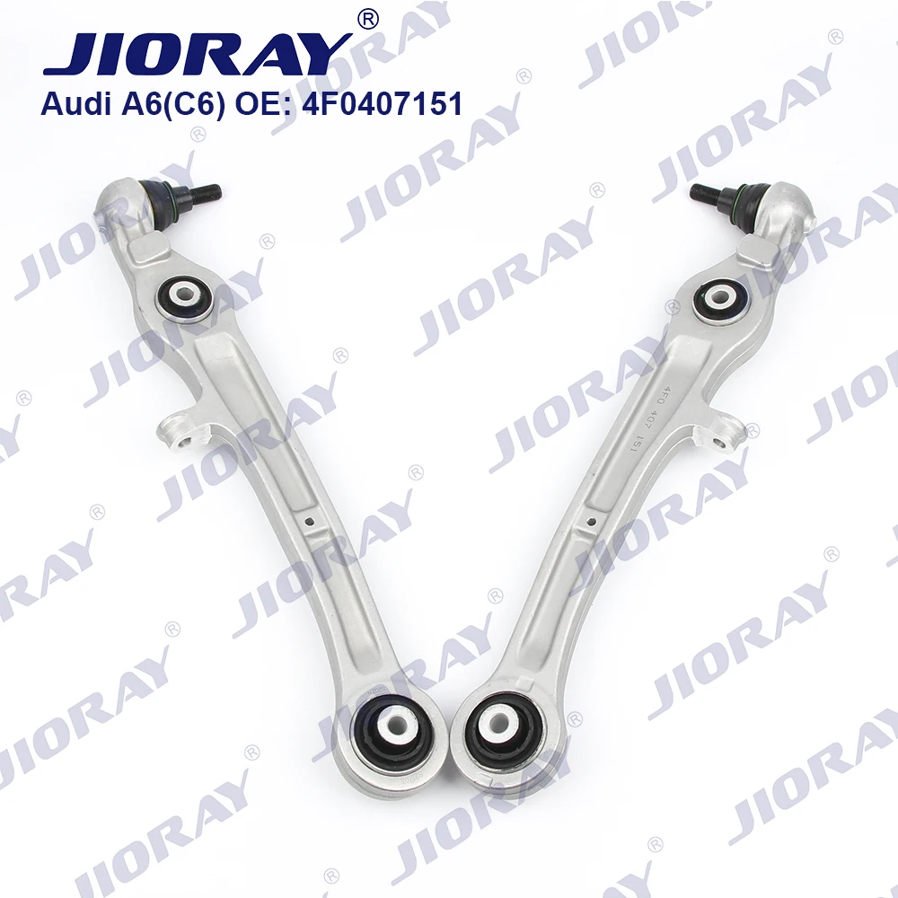 

Передняя Нижняя подвеска JIORAY, Прямой Рычаг управления для Audi A6 4F2 4FH 4F5 A6L C6 4F0407151 4F0407151A
