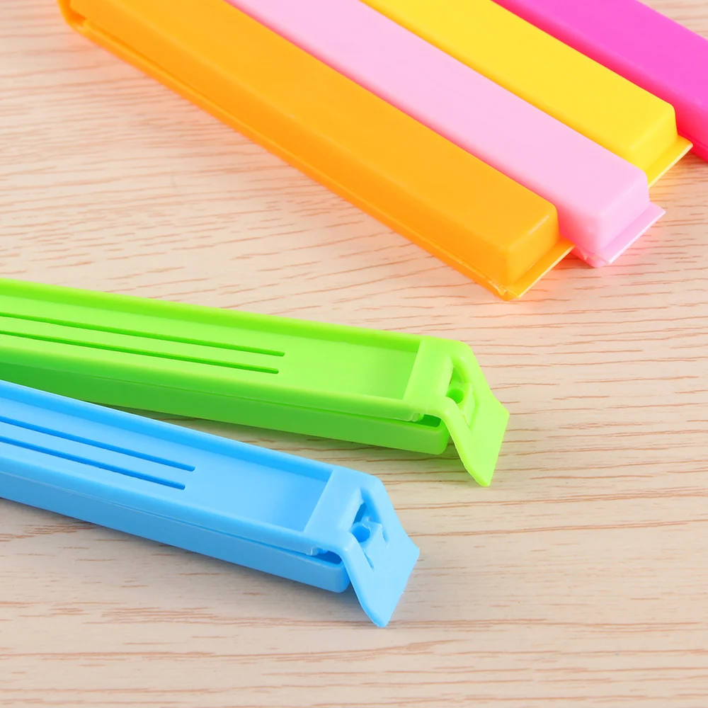 Случайный цвет! 5/10/20 шт. пластиковые зажимы для упаковки закусок|clip sealer|sealing bag