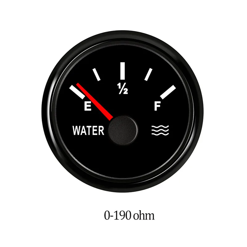 water Gauge 0-190 300 мм топливный& водоуказательный прибор Сенсор для морской лодки запчасти для яхт для грузовых автомобилей генераторы или Gen комплект автобус RV автомобиль багги - Цвет: water Gauge 0-190