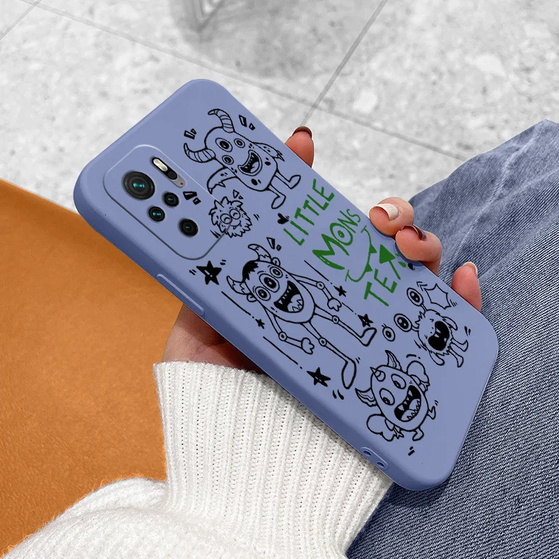 Jane Monster Silicone Phone Case For Xiaomi Redmi Note 10 10S 9T 9 8 7 Pro Max 9A K40 K30 K20 Soft Back Cover | Мобильные телефоны