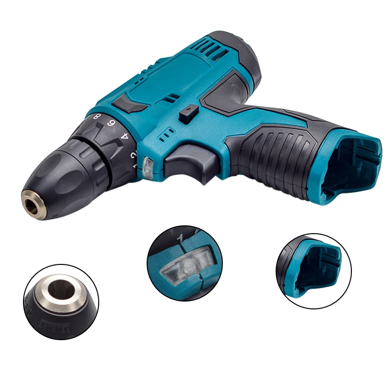 

28N.m Electric Drill Hole Two-speed Electrical Screwdriver 12V Cordless Screwdriver Hand Driver Wrench For Bosch 12V Battery