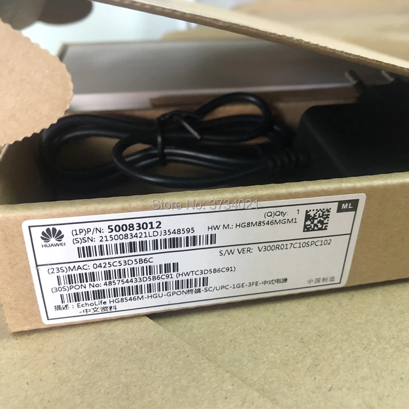 Новый роутер R017 HG8546M 8546 GPON ONU английская прошивка ONT FTTH HGU оригинальный hg8546m 1 Гб