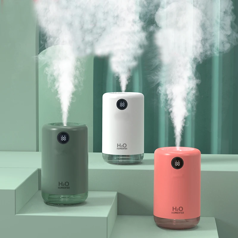 

Распылитель-увлажнитель воздуха H2O с мини-USB, 500 мл