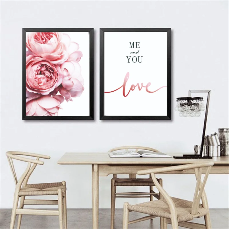 Conisi современный цветок пиона холст живопись минималистичный цветочный