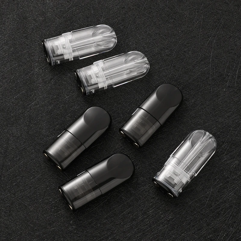 C&aacute;psula vac&iacute;a de 1 ~ 3 piezas para RELX Infinity Essential Phantom, cartucho vac&iacute;o con n&uacute;cleo de cer&aacute;mica, recargable, 2ML de capacidad, sin fugas-4
