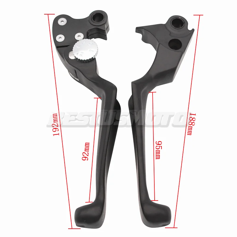 Motorcycle Brake Clutch Levers For Harley Sporteter Softail Dyna Electra Glides Road King Street Tour | Автомобили и мотоциклы