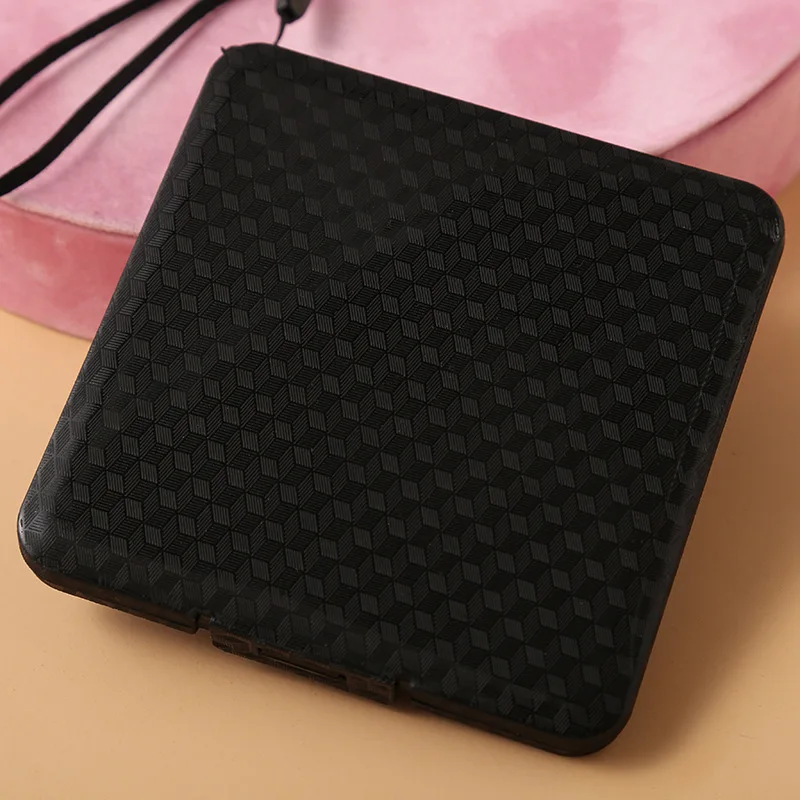 Новый клетчатый ящик для хранения маски пыленепроницаемый и зажим уличный