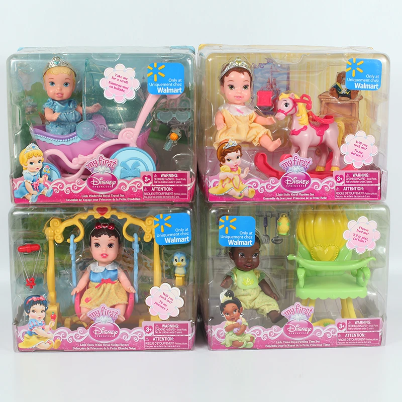 

Disney Rapunzel Cinderella 6 Inches Doll Accessories Pretend Play Children Present Birthday Gift