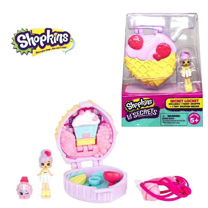 

Shopkins Lil Secret маленькая коробка, киоск Froyo, игрушка, модный набор, коллекционный подарок на день рождения для девочек