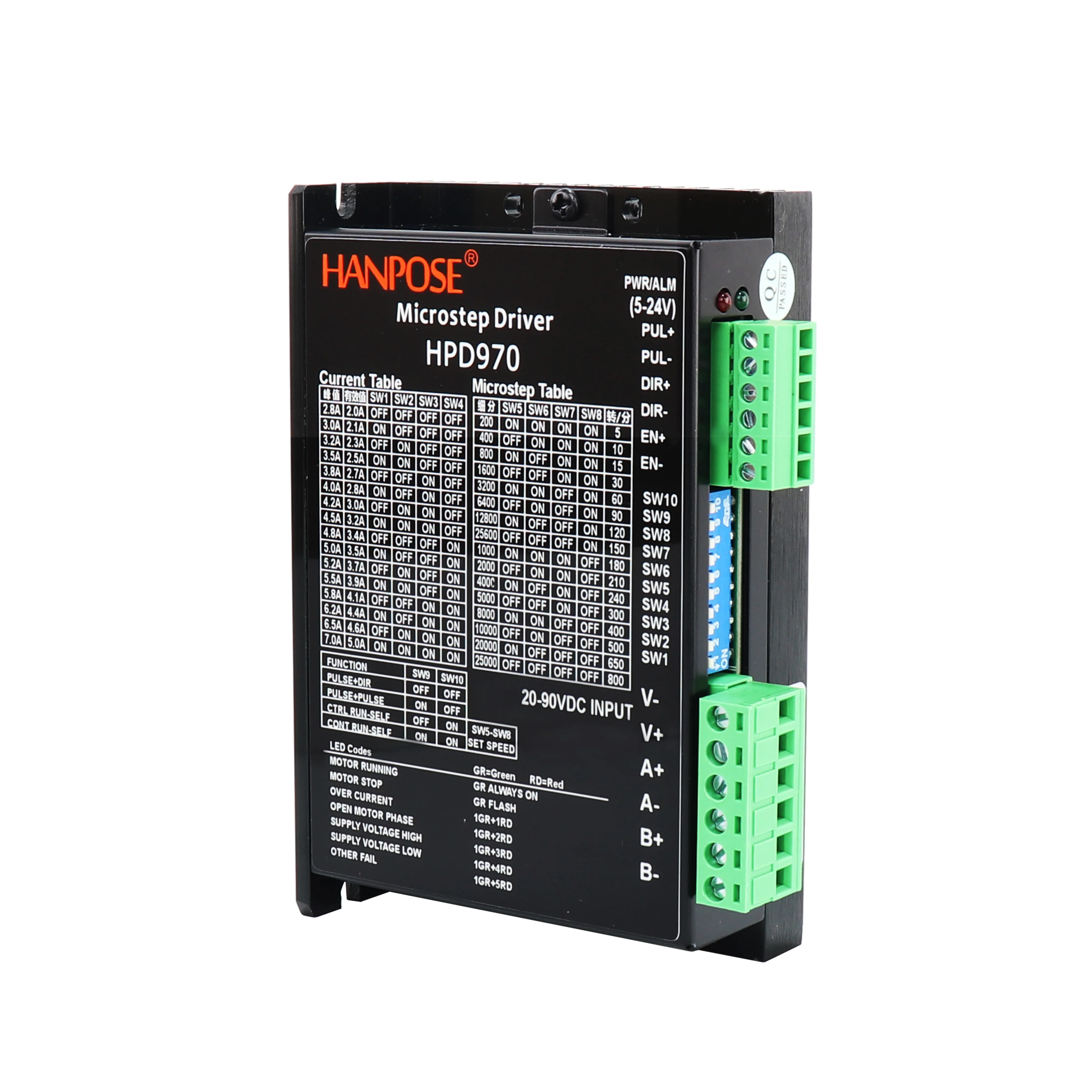 100PCS NEMA23 Stepper Motor Driver HPD970 2-phase segments upgraded version for 3D Medical machinery accessories | Обустройство дома
