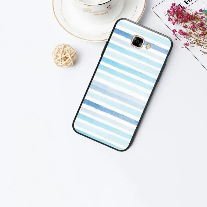 

Blue and White Stripes for samsung A10 coque fundas etui for samsung galaxy A20 A30S A40 A50 A51 A70 A71 note 8 9 10 cases cover