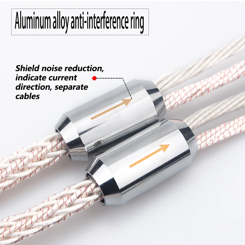 Аудиофил микрокосмический монокристаллический медный посеребренный