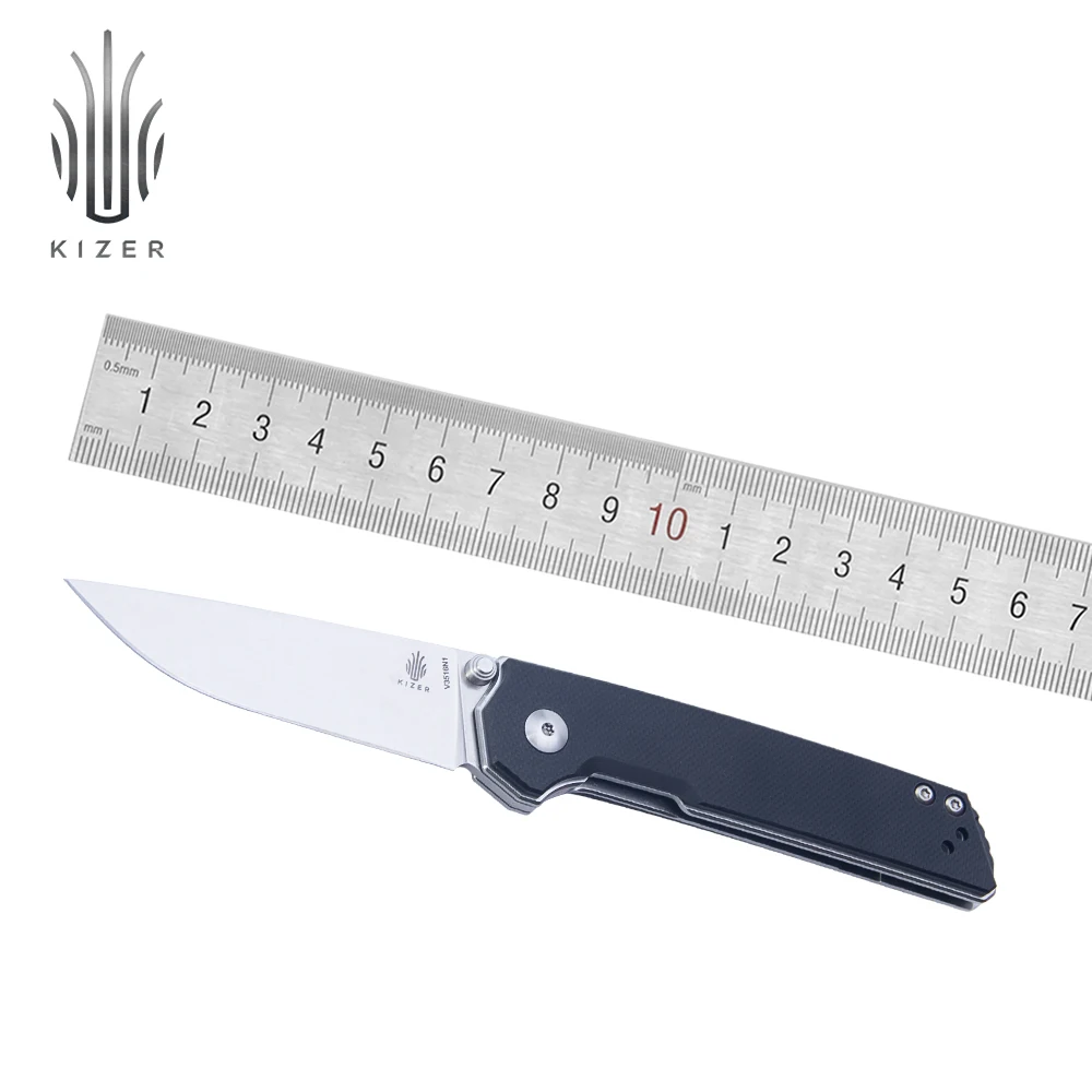 Складной нож Kizer, нож для выживания, Новое поступление, мини-нож domin V3516, охотничий нож для кемпинга, N690, стальные инструменты для повседневного использования - Цвет: V3516N1