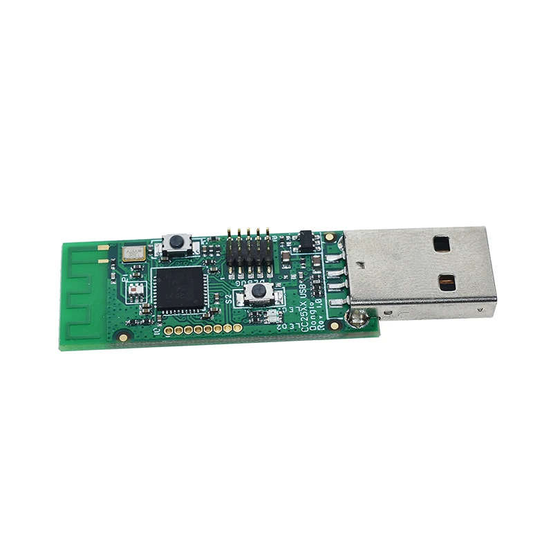 Беспроводной USB ключ Zigbee Packet Bluetooth CC2531 CC2540 сгорающая линия антенна Обнаженная
