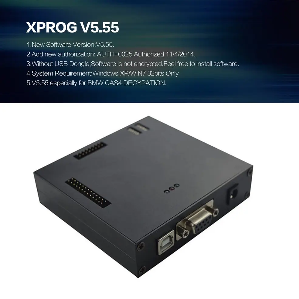Программатор ECU XPROG 5 55 диагностический инструмент для автотюнинга микросхем