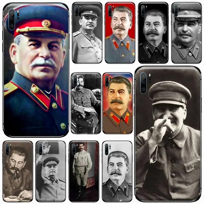 

Russian Commander Stalin Phone Case For Huawei honor Mate P 9 10 20 30 40 Pro 10i 7 8 a x Lite nova 5t