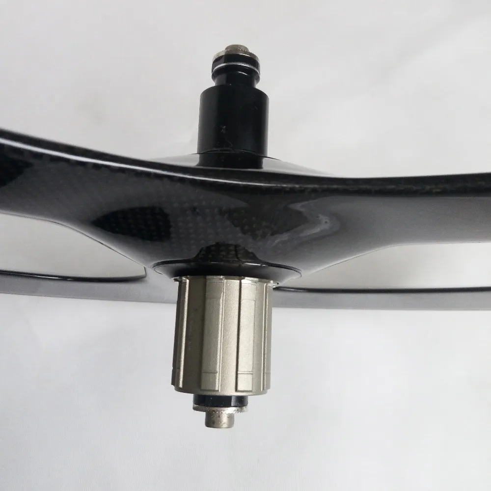 Тройные спицы для заднего колеса 700C 1 шт. дорожные велосипеды Углеродные